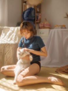 漂亮女孩美腿细腰养眼极品图库