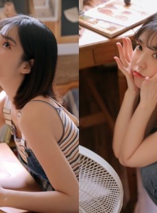 居家小美女日常撸猫养眼写真集