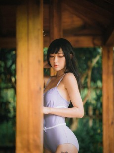 性感泳衣死库水美女野外夏日清凉写真集