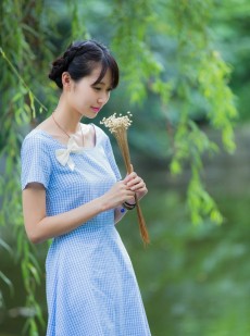 小清新少女夏日清纯写真