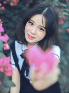 校园女神齐肩短发青春靓丽套图